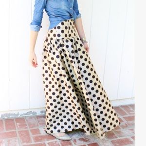 Polka Dot Ballroom Skirt